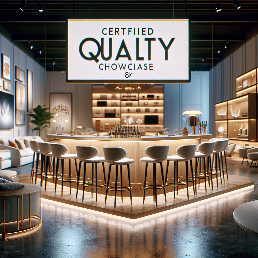 Certified furniture quality showcase